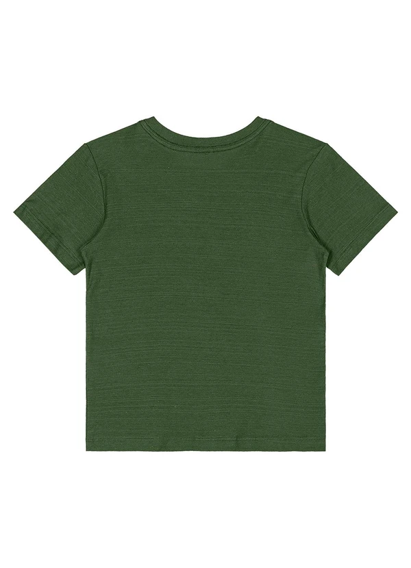 Quimby - Camiseta Menino Meia Malha Flamê Verde 4