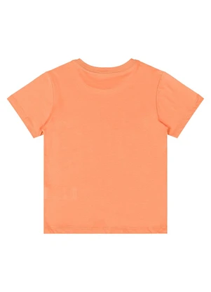 Quimby - Camiseta Menino Meia Malha Laranja - QUIMBY