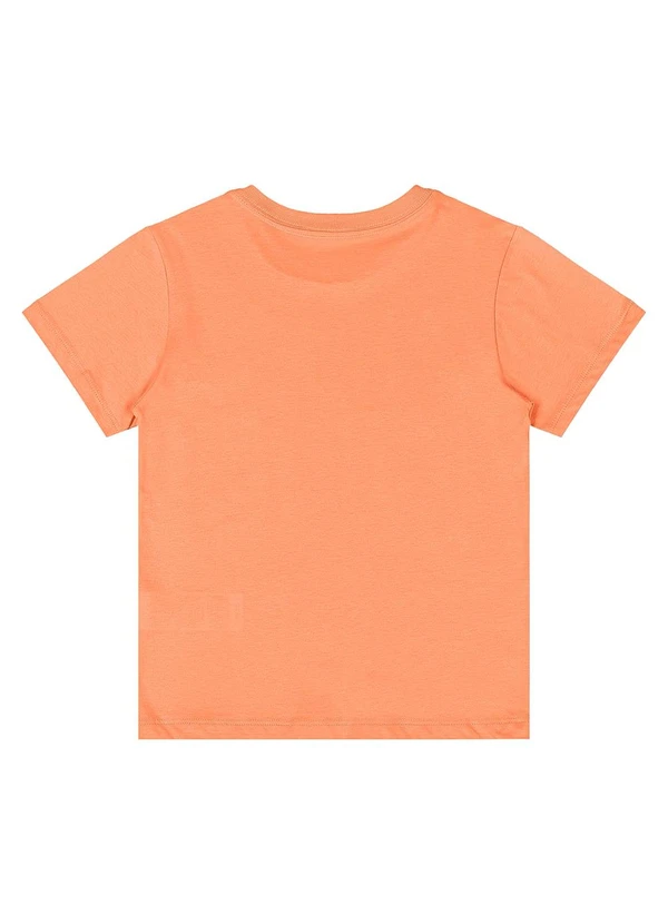 Quimby - Camiseta Menino Meia Malha Laranja 2