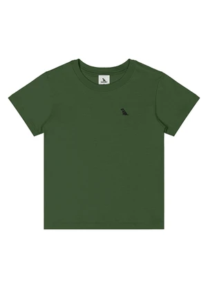 Quimby - Camiseta Menino Meia Malha Verde - QUIMBY