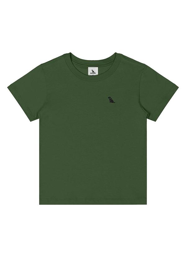 Quimby - Camiseta Menino Meia Malha Verde