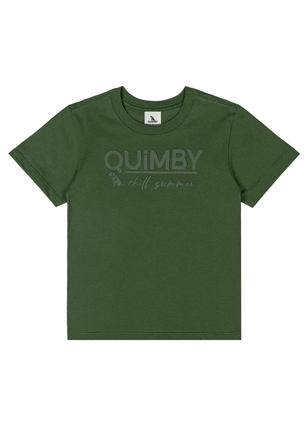 Quimby - Camiseta Menino Meia Malha Verde 3