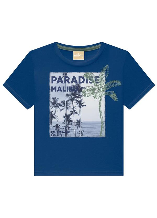 Milon - Camiseta Menino Palmeiras Azul