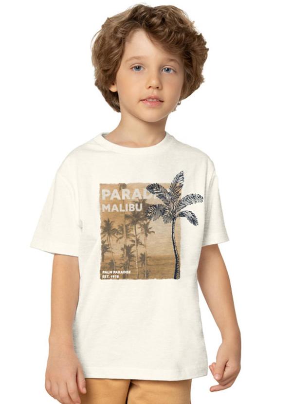 Milon - Camiseta Menino Palmeiras Cinza