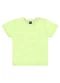 Bee Loop - Camiseta em Meia Malha Branco - variação: Verde