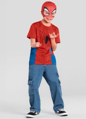 Brandili - Camiseta Menino Vermelho - BRANDILI