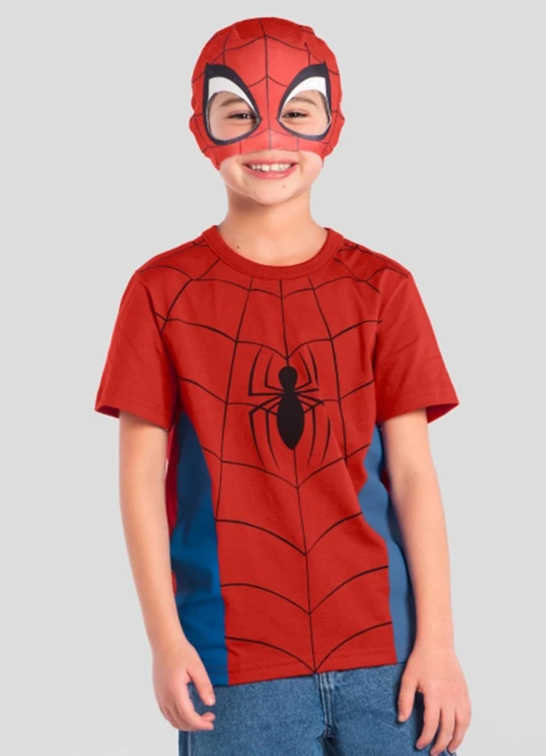 Brandili - Camiseta Menino Vermelho