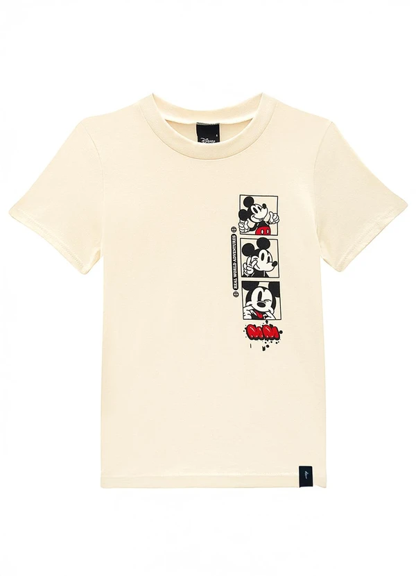 Malwee Kids - Camiseta Mickey Mouse® Off White 3