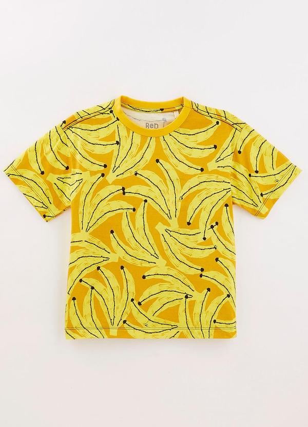 Bento - Camiseta Nanica Ocre