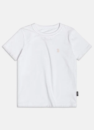Bimbi - Camiseta Off White Básica Off White - BIMBI
