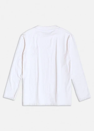 Youccie - Camiseta Off White com Estampa Branco - YOUCCIE