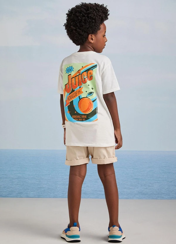 Youccie - Camiseta Off White com Estampa Juice Off White 4