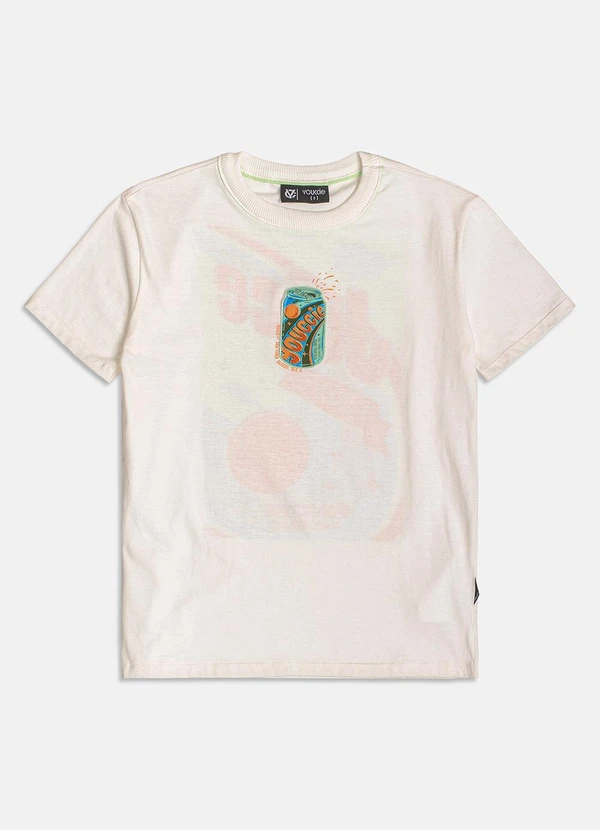 Youccie - Camiseta Off White com Estampa Juice Off White 5