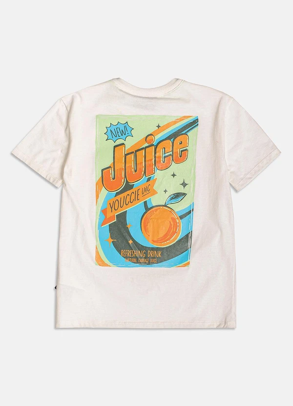 Youccie - Camiseta Off White com Estampa Juice Off White 6