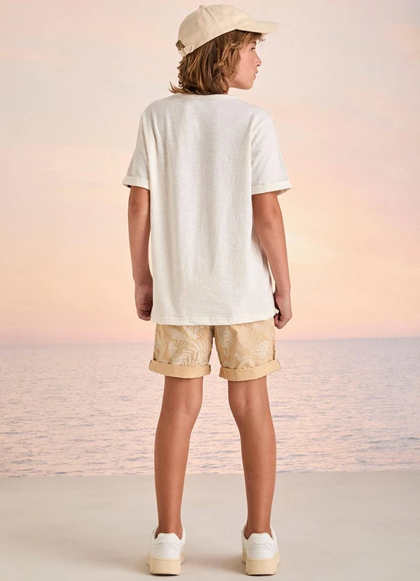 Youccie - Camiseta Off White com Peitilho Off White 4