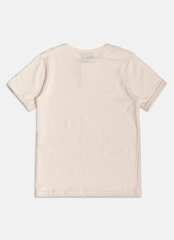 Youccie - Camiseta Off White com Peitilho Off White 8