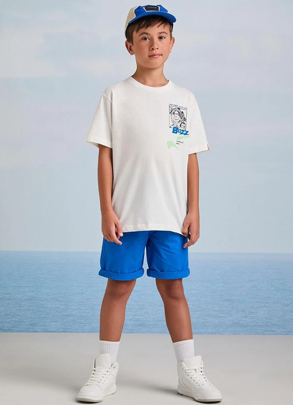 Youccie - Camiseta Off White do Buzz Lightyear Pérola 3