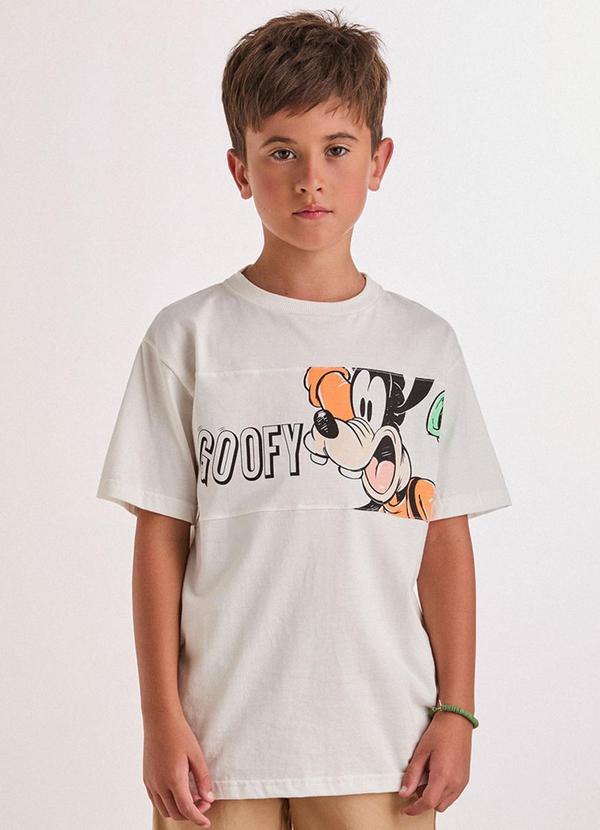 Youccie - Camiseta Off White do Pateta Pérola