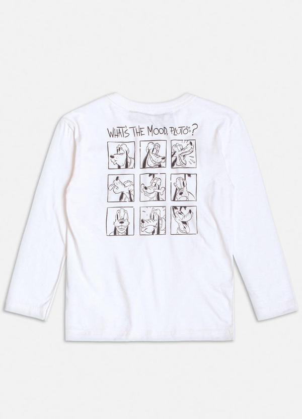Youccie - Camiseta Off White do Pluto Branco 2