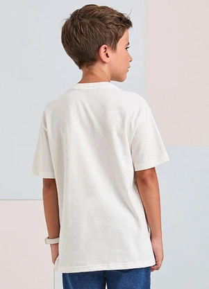 Youccie - Camiseta Off White do Stitch Pérola - YOUCCIE