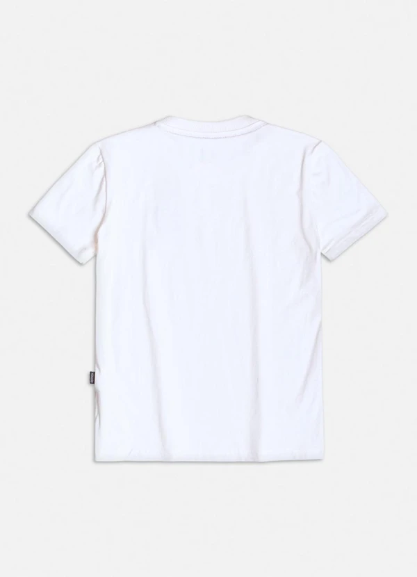 Youccie - Camiseta Off White Estampada Branco 2
