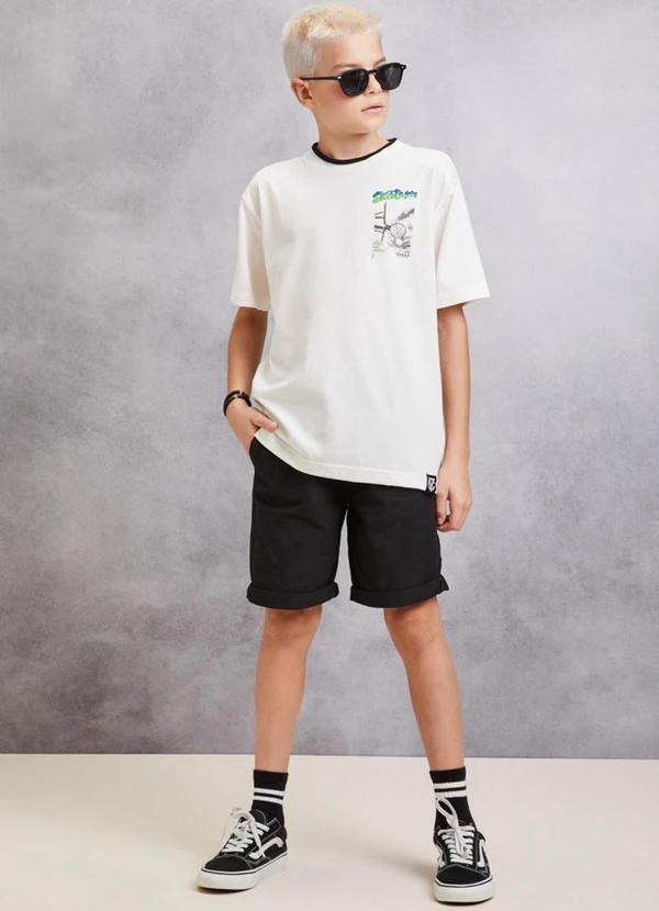 Youccie - Camiseta Off White Estampada Off White 3