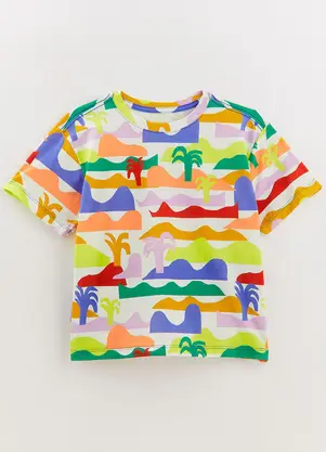 Bento - Camiseta Panorama Estampada - BENTO