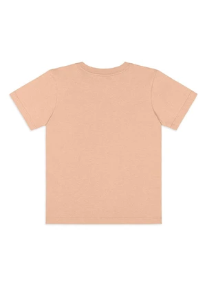 Quimby - Camiseta para Menino em Algodão Marrom - QUIMBY