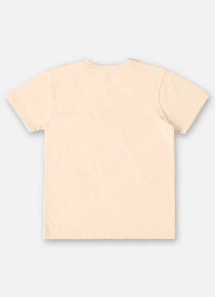 Up Baby - Camiseta para Menino em Linho Flamê Bege - UP BABY