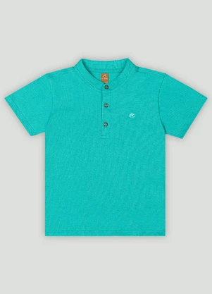 Up Baby - Camiseta para Menino Azul - UP BABY