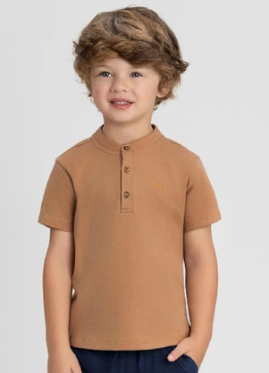 Camiseta para Menino Up Baby Marrom - UP BABY
