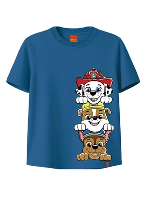 Malwee Kids - Camiseta Patrulha Canina® em Malha Azul - MALWEE KIDS