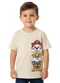 Malwee Kids - Camiseta Patrulha Canina® em Malha Bege - variação: Bege