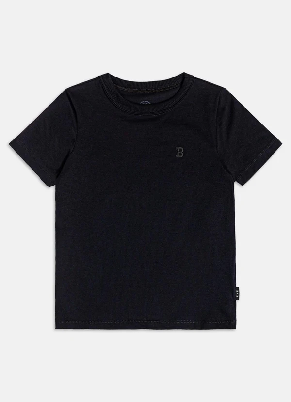 Bimbi - Camiseta Preta Básica Preto