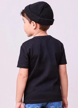 Youccie - Camiseta Preta com Estampa de Basquete Preto - YOUCCIE
