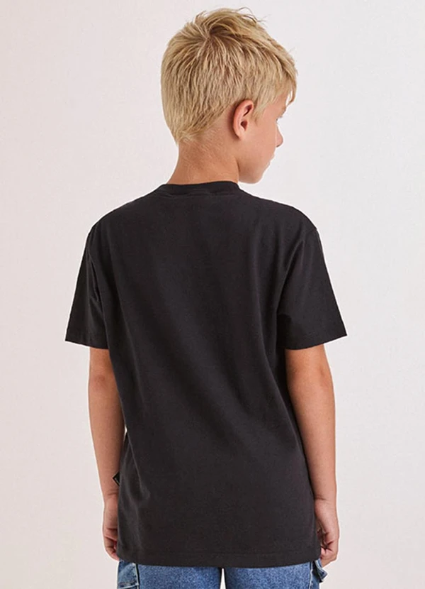 Youccie - Camiseta Preta Surf For Life Preto 2