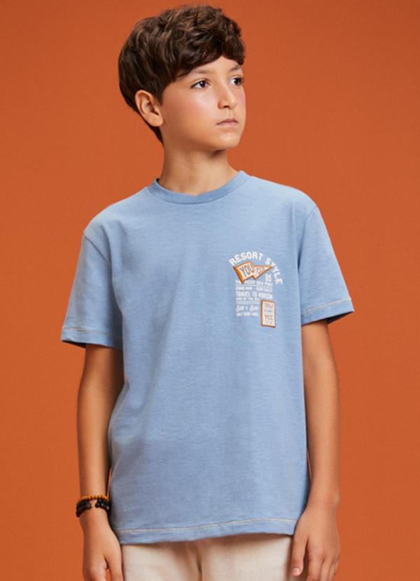 Youccie - Camiseta Resort Style Azul