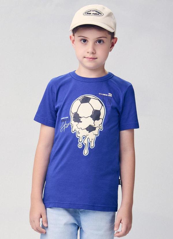 Youccie - Camiseta Royal Foot Azul