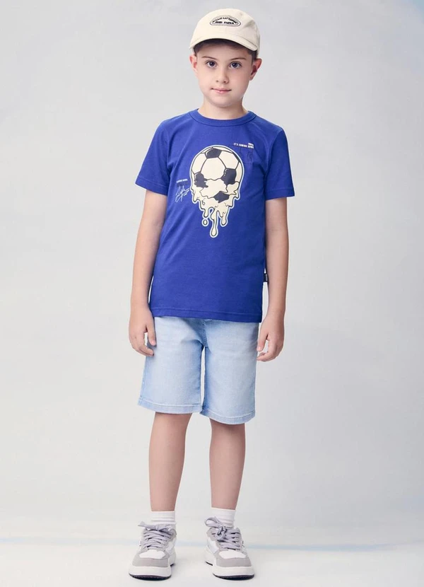 Youccie - Camiseta Royal Foot Azul 3