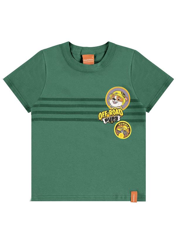 Malwee Kids - Camiseta Rubble Patrulha Canina® Verde
