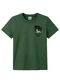 Malwee Kids - Camiseta Drive Azul Escuro - variação: Verde Militar