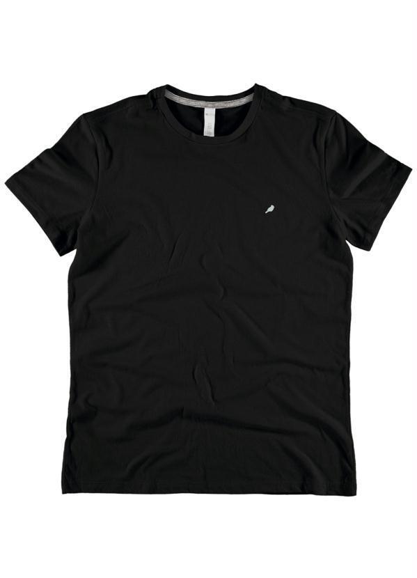 Enfim - Camiseta Slim Preto