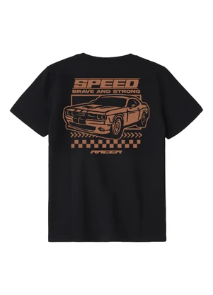 Malwee Kids - Camiseta Speed And Strength Preto - MALWEE KIDS
