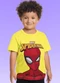 Fakini Kids - Camiseta Spider-Man Vermelho - variação: Amarelo