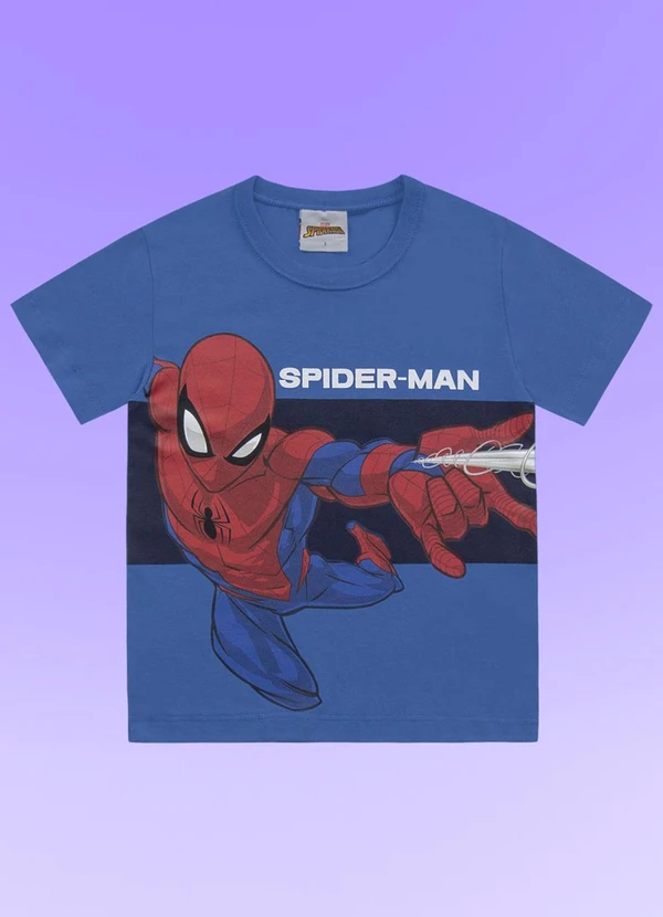 Fakini Kids - Camiseta Spider-Man Azul 4