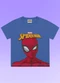 Fakini Kids - Camiseta Spider-Man Vermelho - variação: Azul