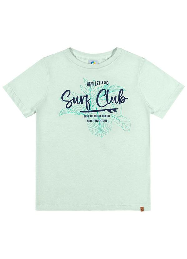 Alenice - Camiseta Suf Club Menino Verde