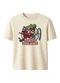 Malwee Kids - Camiseta Super Heróis da Marvel® Bege - variação: Bege