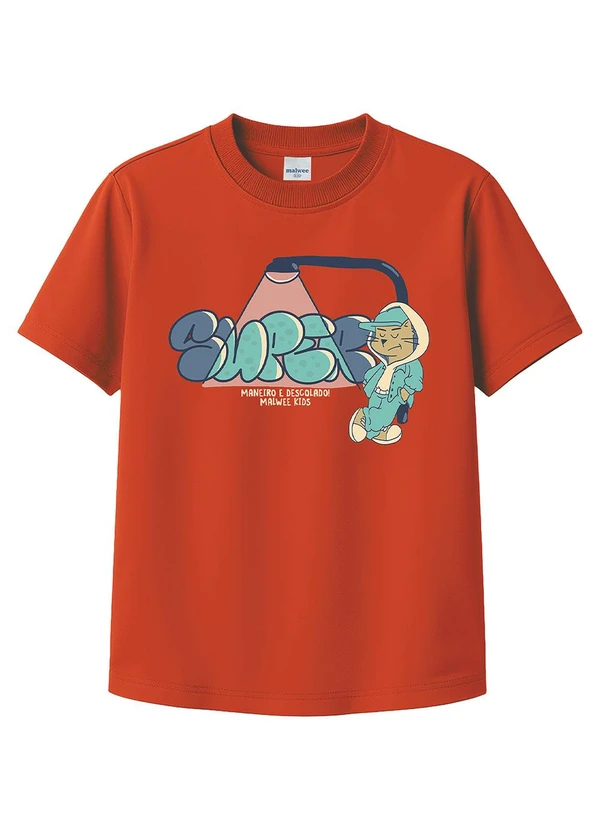 Malwee Kids - Camiseta Super Terracota 3