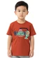 Malwee Kids - Camiseta Super Verde - variação: Terracota